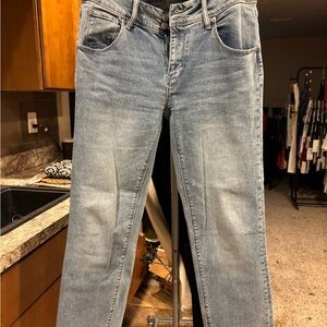 Hudson Jeans Light Blue High-Rise Straight Leg